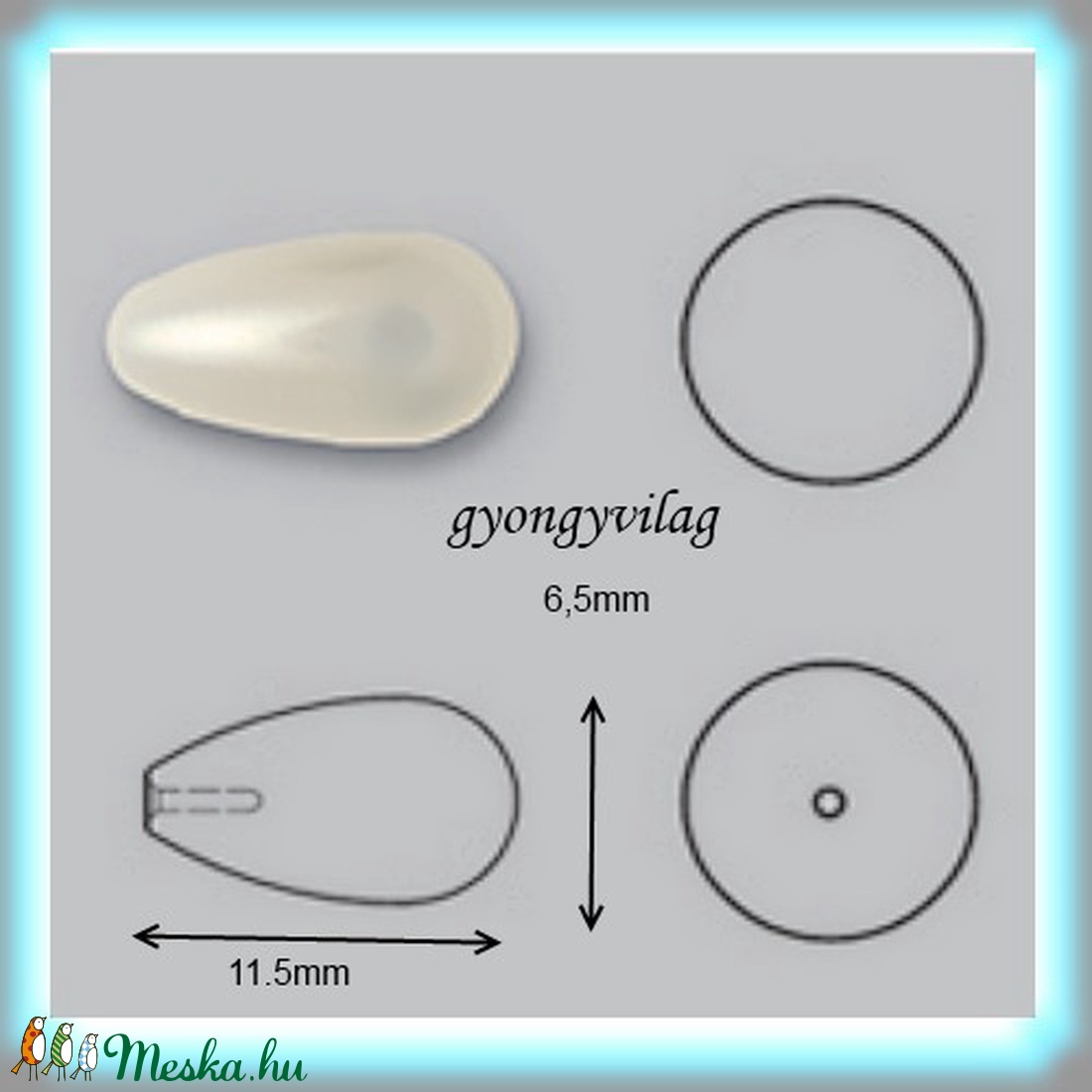 Swarovski félig fúrt tekla csepp 11,5 mm-es több színben GYSWGY GFF - gyöngy, ékszerkellék - swarovski kristályok - Meska.hu Swarovski félig fúrt tekla csepp 11,5 mm-es több színben GYSWGY GFF - gyöngy, ékszerkellék - swarovski kristályok - Meska.hu
