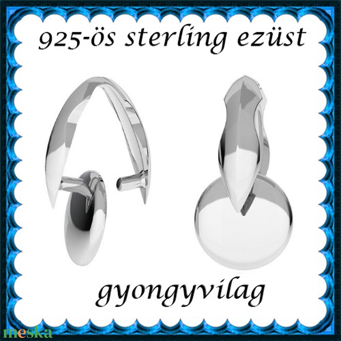 Medálok: Swarovski karika 925-ös sterling ezüst SME-SW KAR01 14mm-es Golden Shadow - ékszer - nyaklánc - medál - Meska.hu Medálok: Swarovski karika 925-ös sterling ezüst SME-SW KAR01 14mm-es Golden Shadow - ékszer - nyaklánc - medál - Meska.hu