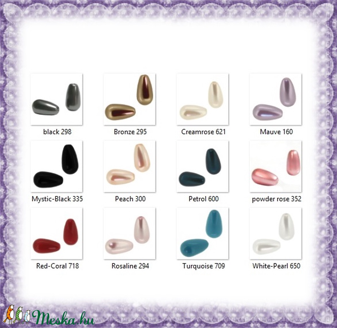 Swarovski félig fúrt tekla csepp 11,5 mm-es több színben GYSWGY GFF - gyöngy, ékszerkellék - swarovski kristályok - Meska.hu Swarovski félig fúrt tekla csepp 11,5 mm-es több színben GYSWGY GFF - gyöngy, ékszerkellék - swarovski kristályok - Meska.hu