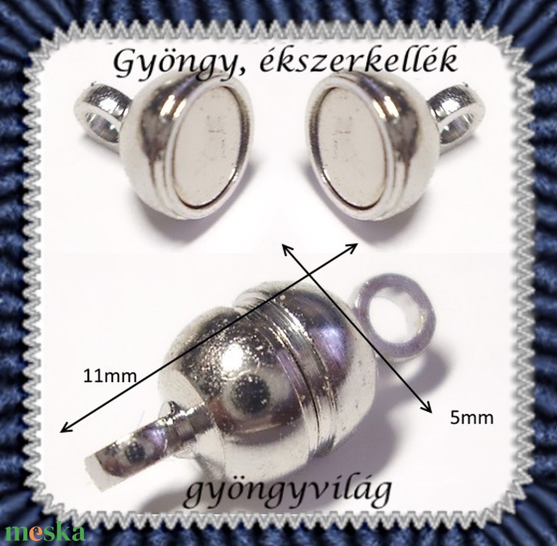 Ékszerkellék: lánckapocs BLK-1S-05 mágnes kapocs 3 db több színben - gyöngy, ékszerkellék - egyéb alkatrész - Meska.hu Ékszerkellék: lánckapocs BLK-1S-05 mágnes kapocs 3 db több színben - gyöngy, ékszerkellék - egyéb alkatrész - Meska.hu
