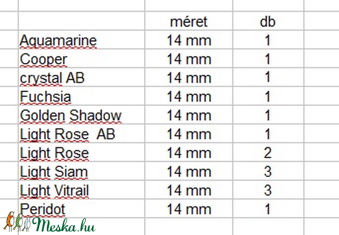 Ékszerkellék: Swarovski virág 14mm-es több színben - kellékek & szerszámok - gyöngyfűzés kellékek - swarovski kristályok - Meska.hu Ékszerkellék: Swarovski virág 14mm-es több színben - kellékek & szerszámok - gyöngyfűzés kellékek - swarovski kristályok - Meska.hu