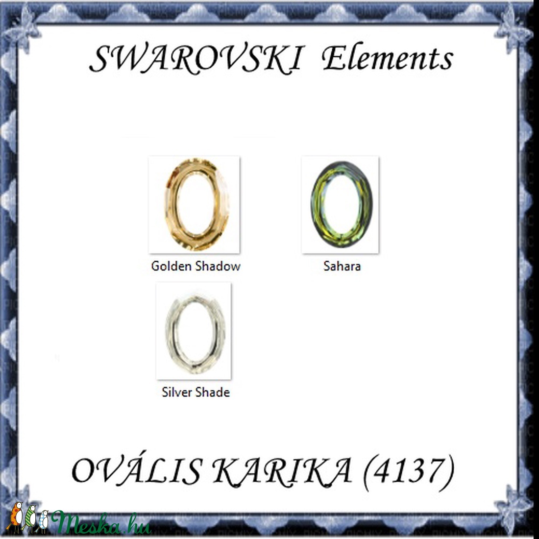 Ékszerkellék: Swarovski ovális karika 15mm-es több színben - kellékek & szerszámok - gyöngyfűzés kellékek - swarovski kristályok - Meska.hu Ékszerkellék: Swarovski ovális karika 15mm-es több színben - kellékek & szerszámok - gyöngyfűzés kellékek - swarovski kristályok - Meska.hu