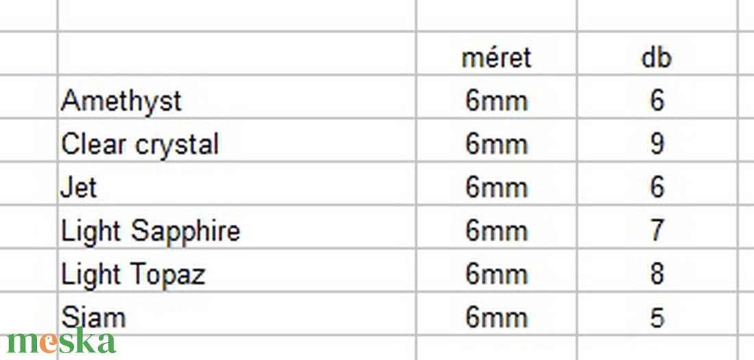 Ékszerkellék: Swarovski kocka 6mm-es több színben - kellékek & szerszámok - gyöngyfűzés kellékek - swarovski kristályok - Meska.hu Ékszerkellék: Swarovski kocka 6mm-es több színben - kellékek & szerszámok - gyöngyfűzés kellékek - swarovski kristályok - Meska.hu
