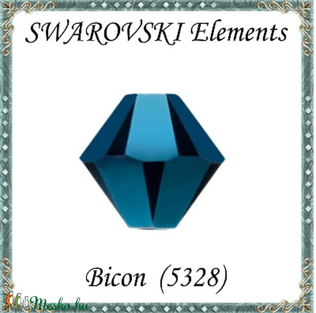 Ékszerkellék: Swarovski bicon 6mm-es AB2x bevonatos 5db / csomag SWGY5328-6AB2X - gyöngy, ékszerkellék - swarovski kristályok - Meska.hu Ékszerkellék: Swarovski bicon 6mm-es AB2x bevonatos 5db / csomag SWGY5328-6AB2X - gyöngy, ékszerkellék - swarovski kristályok - Meska.hu
