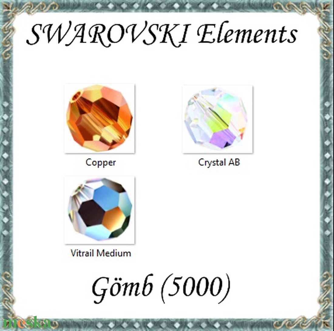 Ékszerkellék: Swarovski kristály gömb 3mm AB bevonatos 4db/csomag több színben - gyöngy, ékszerkellék - swarovski kristályok - Meska.hu Ékszerkellék: Swarovski kristály gömb 3mm AB bevonatos 4db/csomag több színben - gyöngy, ékszerkellék - swarovski kristályok - Meska.hu