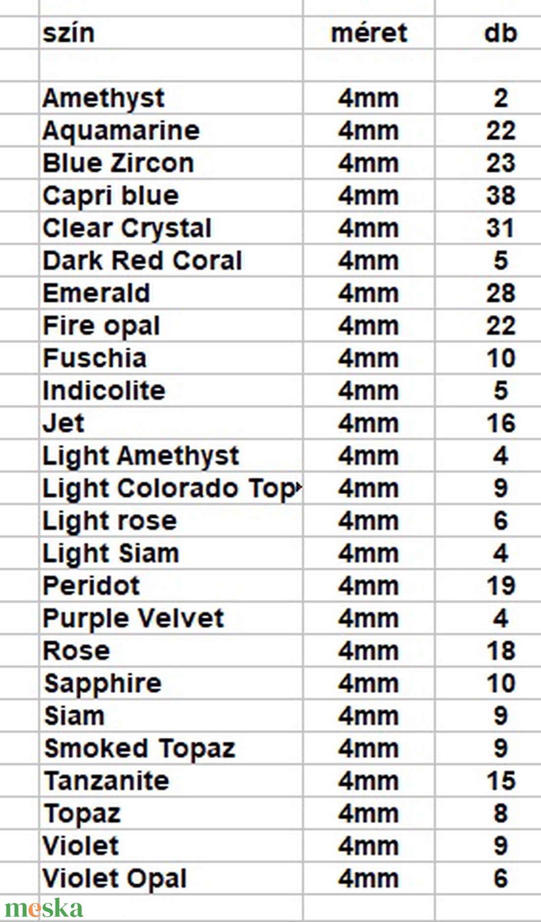 Ékszerkellék: Swarovski kristály gömb 4mm SW5000-4 6db/csomag több színben - gyöngy, ékszerkellék - swarovski kristályok - Meska.hu Ékszerkellék: Swarovski kristály gömb 4mm SW5000-4 6db/csomag több színben - gyöngy, ékszerkellék - swarovski kristályok - Meska.hu