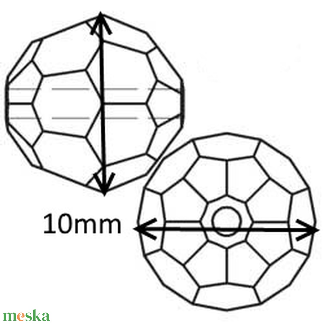 Swarovski kristály gyöngy: SW5000-10 AB gömb 10mm-es AB bevonatos több színben - kellékek & szerszámok - gyöngyfűzés kellékek - swarovski kristályok - Meska.hu Swarovski kristály gyöngy: SW5000-10 AB gömb 10mm-es AB bevonatos több színben - kellékek & szerszámok - gyöngyfűzés kellékek - swarovski kristályok - Meska.hu