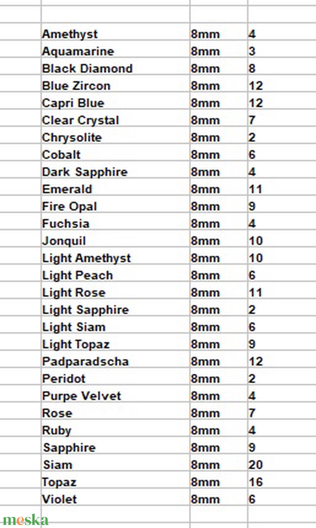 Ékszerkellék: Swarovski bicon 8mm 4db/cs több színben SWGY5328-8 - gyöngy, ékszerkellék - egyéb alkatrész - Meska.hu Ékszerkellék: Swarovski bicon 8mm 4db/cs több színben SWGY5328-8 - gyöngy, ékszerkellék - egyéb alkatrész - Meska.hu