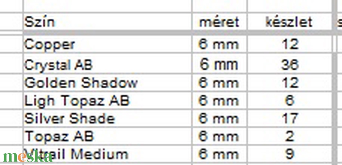 Ékszerkellék: Swarovski bicon 6mm-es AB bevonatos 6db/cs több színben SWGY5328-6AB - kellékek & szerszámok - gyöngyfűzés kellékek - swarovski kristályok - Meska.hu Ékszerkellék: Swarovski bicon 6mm-es AB bevonatos 6db/cs több színben SWGY5328-6AB - kellékek & szerszámok - gyöngyfűzés kellékek - swarovski kristályok - Meska.hu