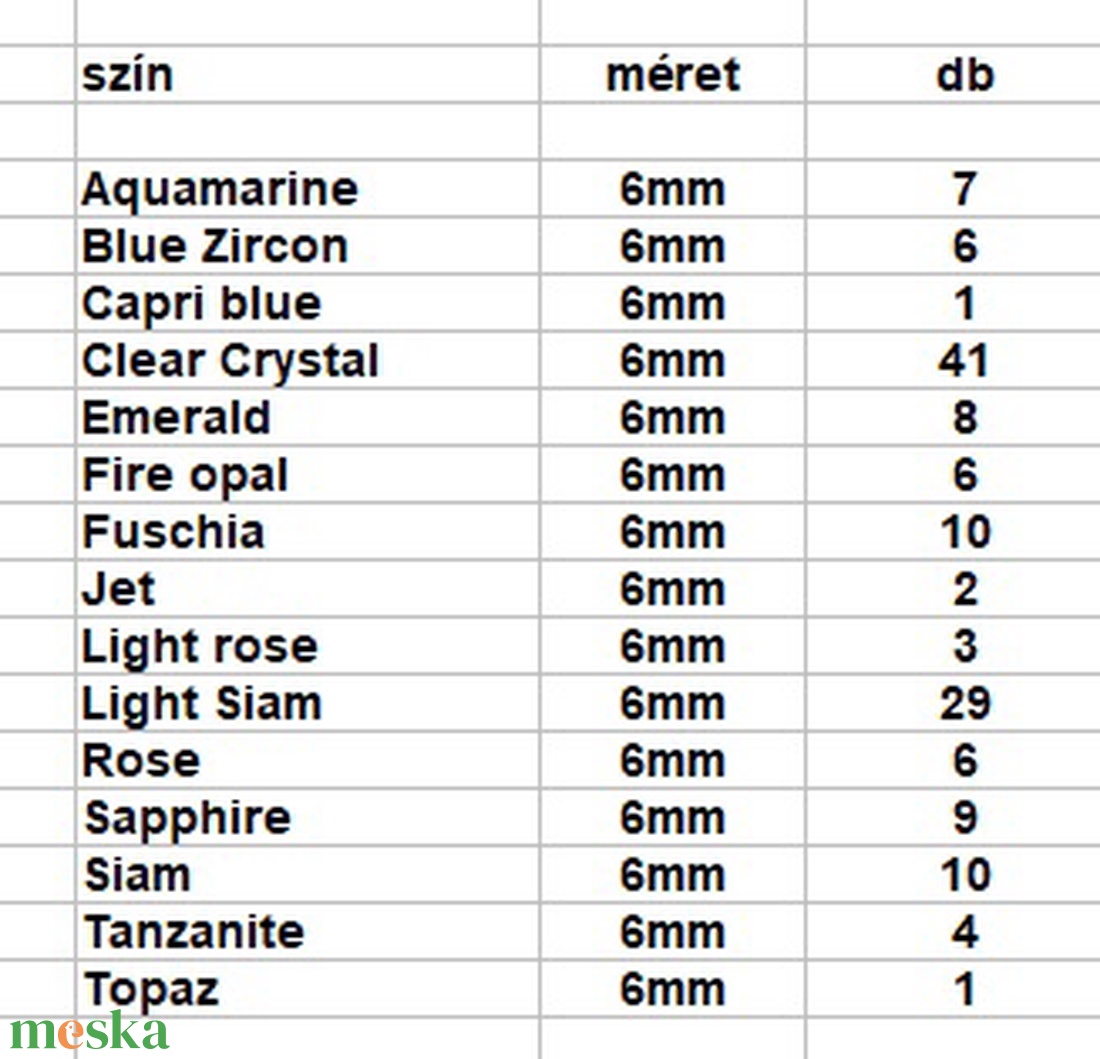 Swarovski kristály gyöngy: SW5000-6 gömb 6mm-es több színben 2db / csomag - kellékek & szerszámok - gyöngyfűzés kellékek - swarovski kristályok - Meska.hu Swarovski kristály gyöngy: SW5000-6 gömb 6mm-es több színben 2db / csomag - kellékek & szerszámok - gyöngyfűzés kellékek - swarovski kristályok - Meska.hu