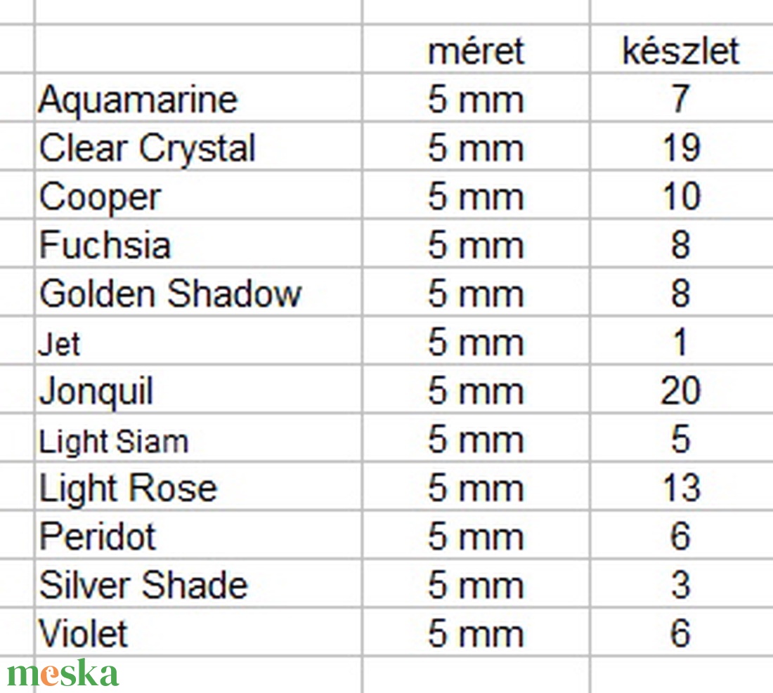 Swarovski kristály gyöngy: SWGY pillangó (5754) fűzhető 5mm több szín - gyöngy, ékszerkellék - swarovski kristályok - Meska.hu Swarovski kristály gyöngy: SWGY pillangó (5754) fűzhető 5mm több szín - gyöngy, ékszerkellék - swarovski kristályok - Meska.hu