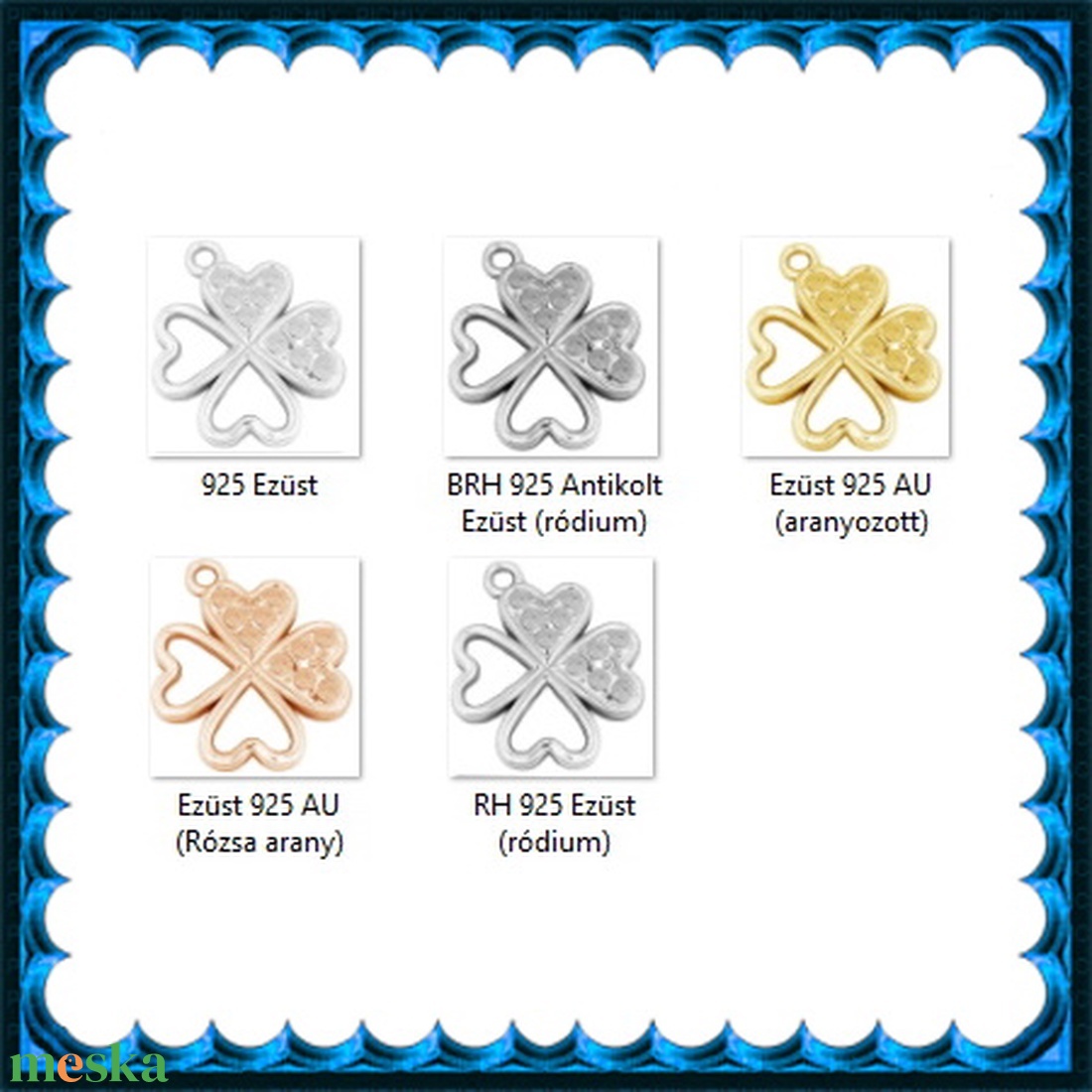 925-ös sterling ezüst ékszerkellék: medál / pandora / fityegő EMTÉ 29 - kellékek & szerszámok - gyöngyfűzés kellékek - cabochon - Meska.hu 925-ös sterling ezüst ékszerkellék: medál / pandora / fityegő EMTÉ 29 - kellékek & szerszámok - gyöngyfűzés kellékek - cabochon - Meska.hu
