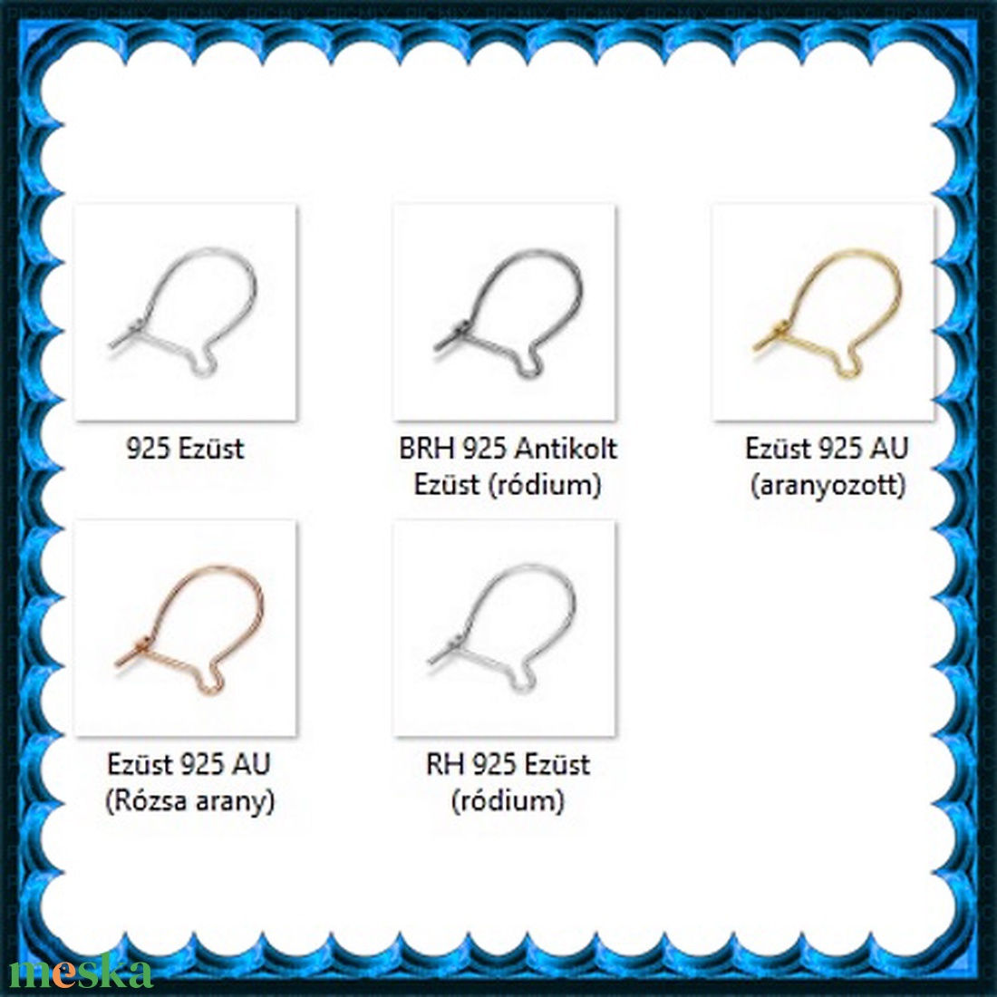 925-ös sterling ezüst ékszerkellék: fülbevaló kapocs, biztonsági-francia kapcsos EFK K 17g - gyöngy, ékszerkellék - egyéb alkatrész - Meska.hu 925-ös sterling ezüst ékszerkellék: fülbevaló kapocs, biztonsági-francia kapcsos EFK K 17g - gyöngy, ékszerkellék - egyéb alkatrész - Meska.hu