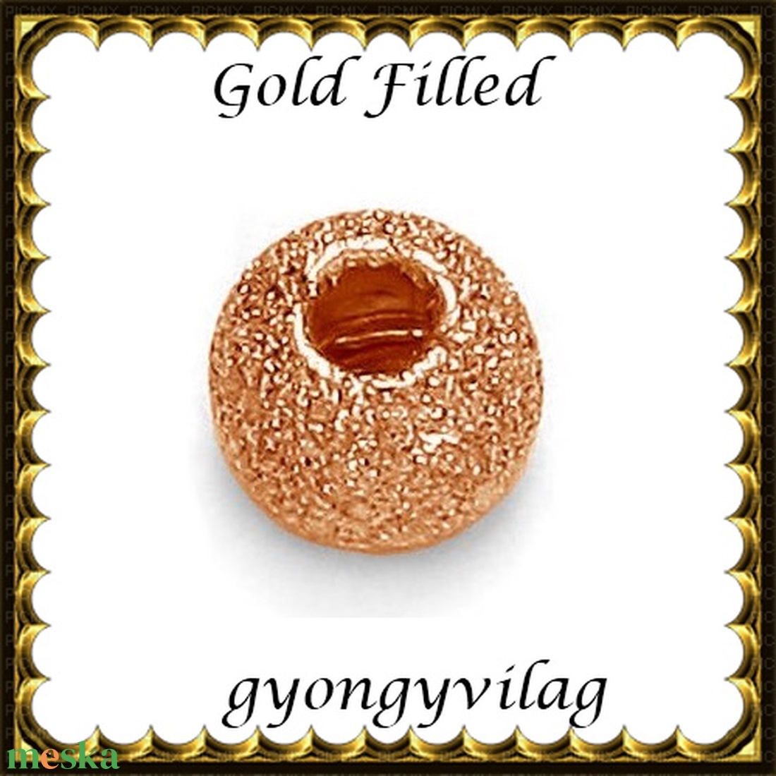 925-ös sterling ezüst ékszerkellék: köztes/gyöngy/díszitőelem EKÖ 34-4rg   - kellékek & szerszámok - gyöngyfűzés kellékek - fém köztesek - Meska.hu
