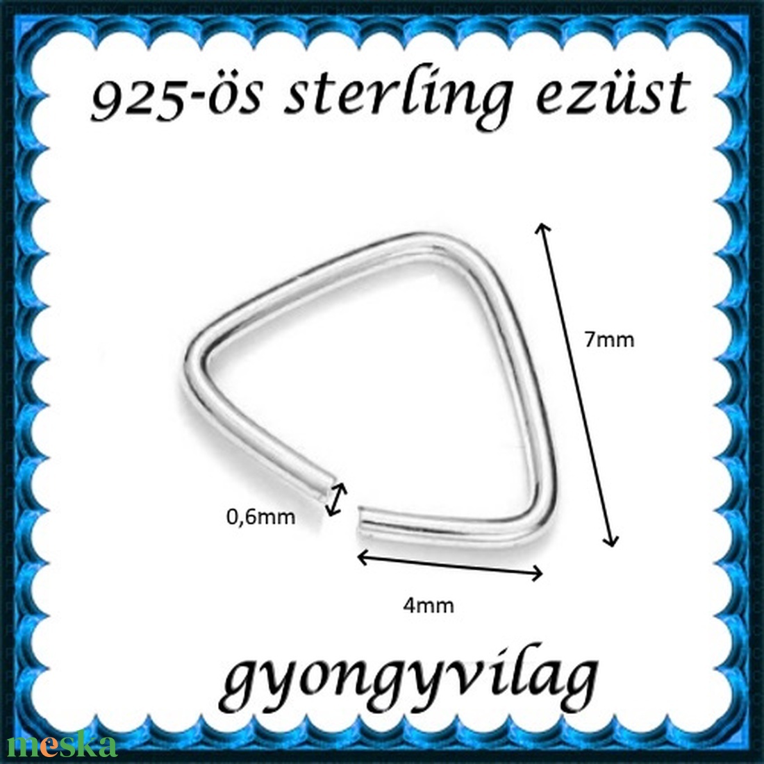 925-ös ezüst medálkapocs EMK 102-0,6e 4db/csomag - kellékek & szerszámok - ékszerkellék - medáltartó, medálkapocs - Meska.hu 925-ös ezüst medálkapocs EMK 102-0,6e 4db/csomag - kellékek & szerszámok - ékszerkellék - medáltartó, medálkapocs - Meska.hu