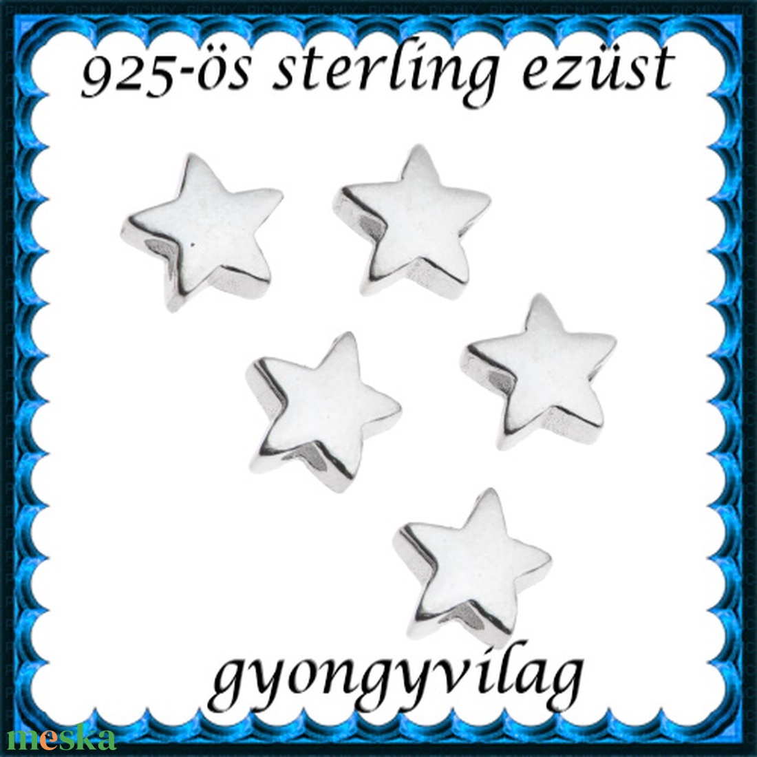 925-ös sterling ezüst ékszerkellék: köztes / gyöngy / dísz EKÖ 30 - kellékek & szerszámok - gyöngyfűzés kellékek - fém köztesek - Meska.hu 925-ös sterling ezüst ékszerkellék: köztes / gyöngy / dísz EKÖ 30 - kellékek & szerszámok - gyöngyfűzés kellékek - fém köztesek - Meska.hu