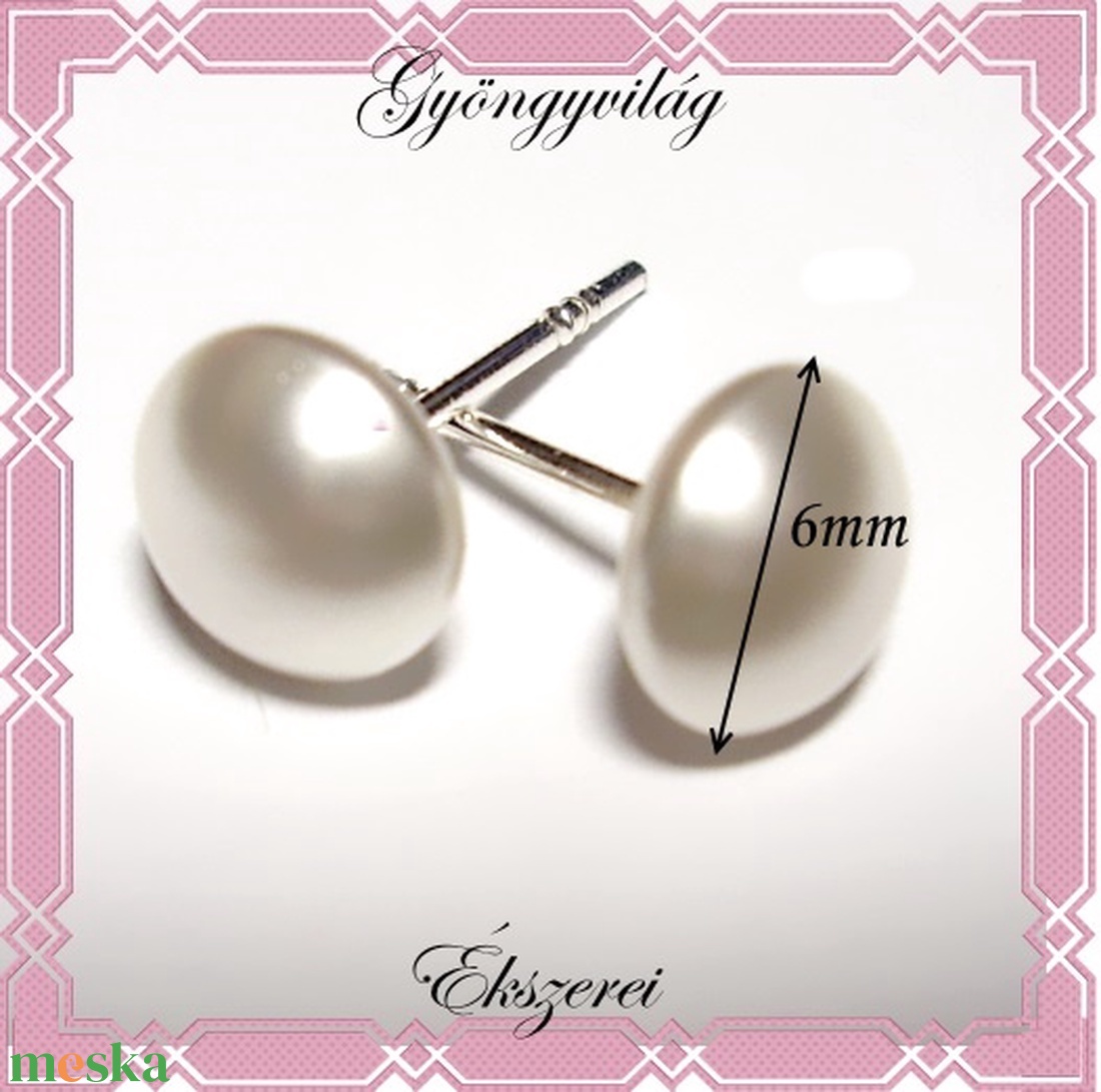 925-ös sterling ezüst fülbevaló Swarovski félig fúrt gömb 6mm több színben SFE-SW06-6 - ékszer - fülbevaló - pötty fülbevaló - Meska.hu 925-ös sterling ezüst fülbevaló Swarovski félig fúrt gömb 6mm több színben SFE-SW06-6 - ékszer - fülbevaló - pötty fülbevaló - Meska.hu