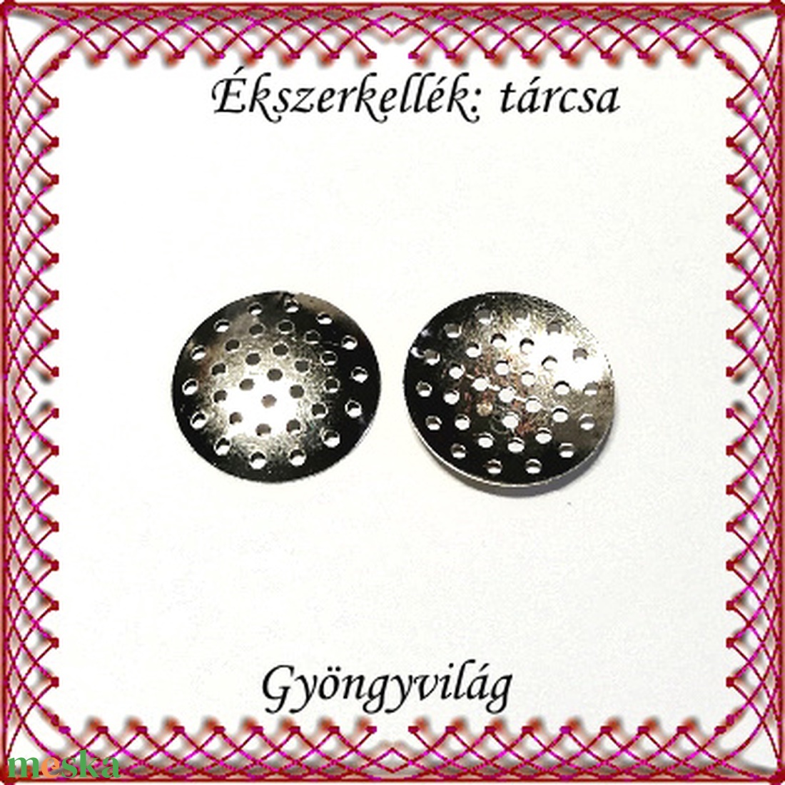 Ékszekellék: tárcsa BEK T01-20 8db/ cs - kellékek & szerszámok - ékszerkellék - medáltartó, medálkapocs - Meska.hu Ékszekellék: tárcsa BEK T01-20 8db/ cs - kellékek & szerszámok - ékszerkellék - medáltartó, medálkapocs - Meska.hu