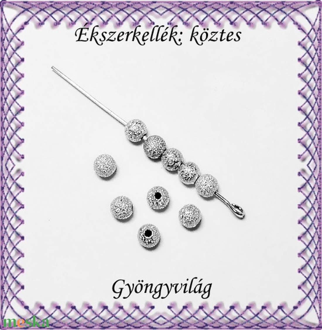 Ékszerkellék: köztes / díszítőelem / gyöngy BKÖ 1S 26-4e 20db/csomag - kellékek & szerszámok - gyöngyfűzés kellékek - fém köztesek - Meska.hu Ékszerkellék: köztes / díszítőelem / gyöngy BKÖ 1S 26-4e 20db/csomag - kellékek & szerszámok - gyöngyfűzés kellékek - fém köztesek - Meska.hu