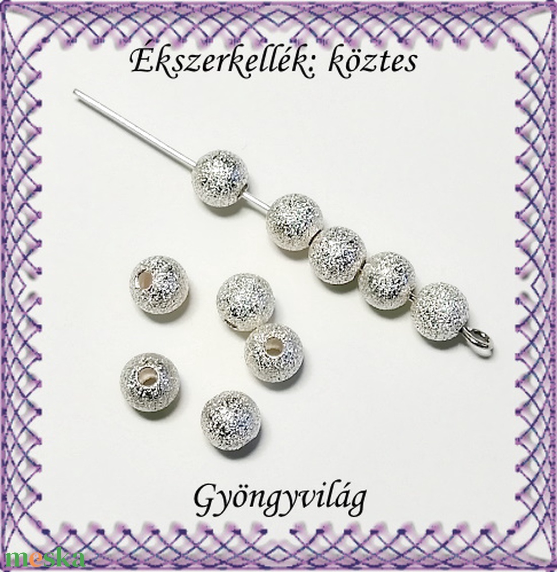 Ékszerkellék: köztes / díszítőelem / gyöngy BKÖ 1S 26-5e 20db/csomag - gyöngy, ékszerkellék - fém köztesek - Meska.hu Ékszerkellék: köztes / díszítőelem / gyöngy BKÖ 1S 26-5e 20db/csomag - gyöngy, ékszerkellék - fém köztesek - Meska.hu