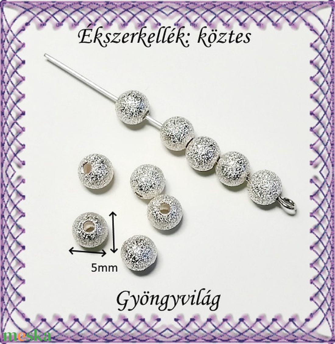 Ékszerkellék: köztes / díszítőelem / gyöngy BKÖ 1S 26-5e 20db/csomag - gyöngy, ékszerkellék - fém köztesek - Meska.hu Ékszerkellék: köztes / díszítőelem / gyöngy BKÖ 1S 26-5e 20db/csomag - gyöngy, ékszerkellék - fém köztesek - Meska.hu