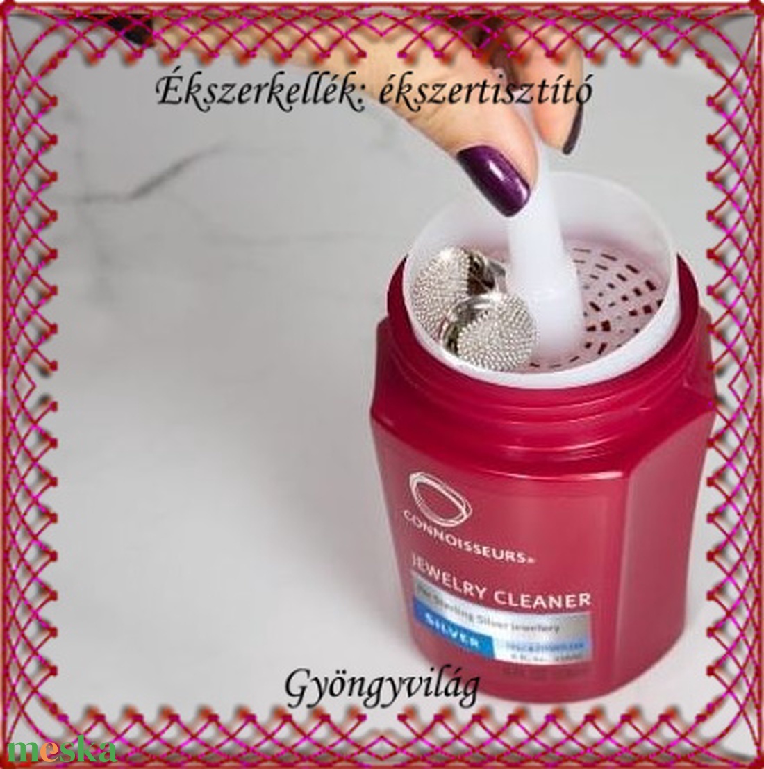 Ékszerkellék: ezüst tisztító folyadék BEK TP02 250ml - kellékek & szerszámok - gyöngyfűzés kellékek - egyéb alkatrész - Meska.hu Ékszerkellék: ezüst tisztító folyadék BEK TP02 250ml - kellékek & szerszámok - gyöngyfűzés kellékek - egyéb alkatrész - Meska.hu