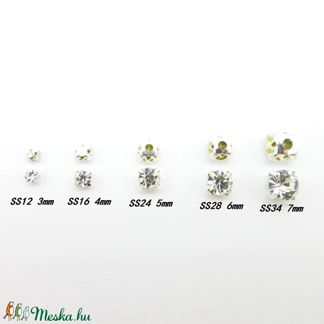 Ékszerkellék: köztes / díszítőelem / gyöngy BKÖ 2S 09-7 10db/csomag - kellékek & szerszámok - gyöngyfűzés kellékek - fém köztesek - Meska.hu Ékszerkellék: köztes / díszítőelem / gyöngy BKÖ 2S 09-7 10db/csomag - kellékek & szerszámok - gyöngyfűzés kellékek - fém köztesek - Meska.hu