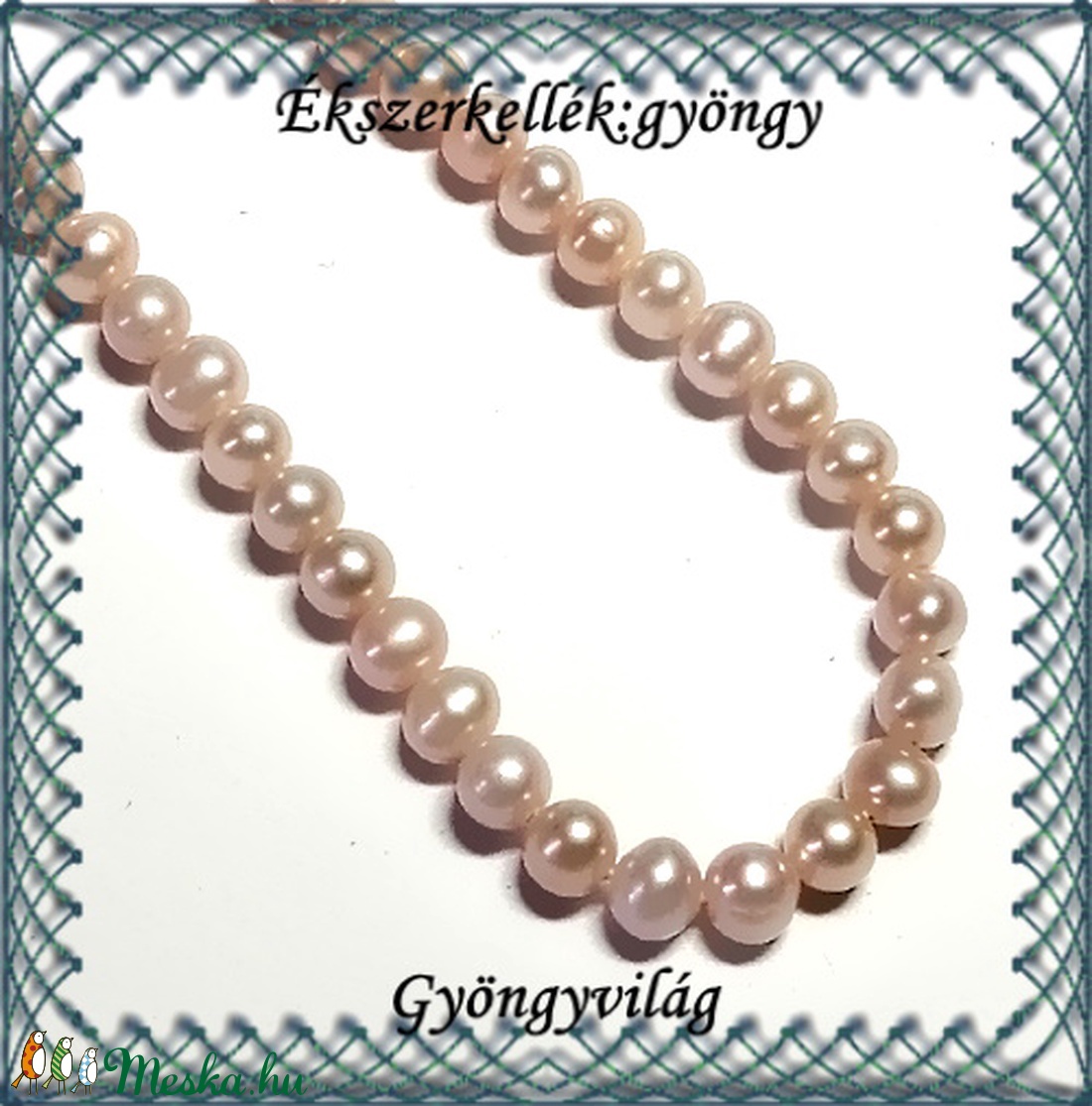 Ékszerkellék: igazgyöngy fűzér GYI-16 4-4,5mm mauve - kellékek & szerszámok - gyöngyfűzés kellékek - igazgyöngy - Meska.hu Ékszerkellék: igazgyöngy fűzér GYI-16 4-4,5mm mauve - kellékek & szerszámok - gyöngyfűzés kellékek - igazgyöngy - Meska.hu