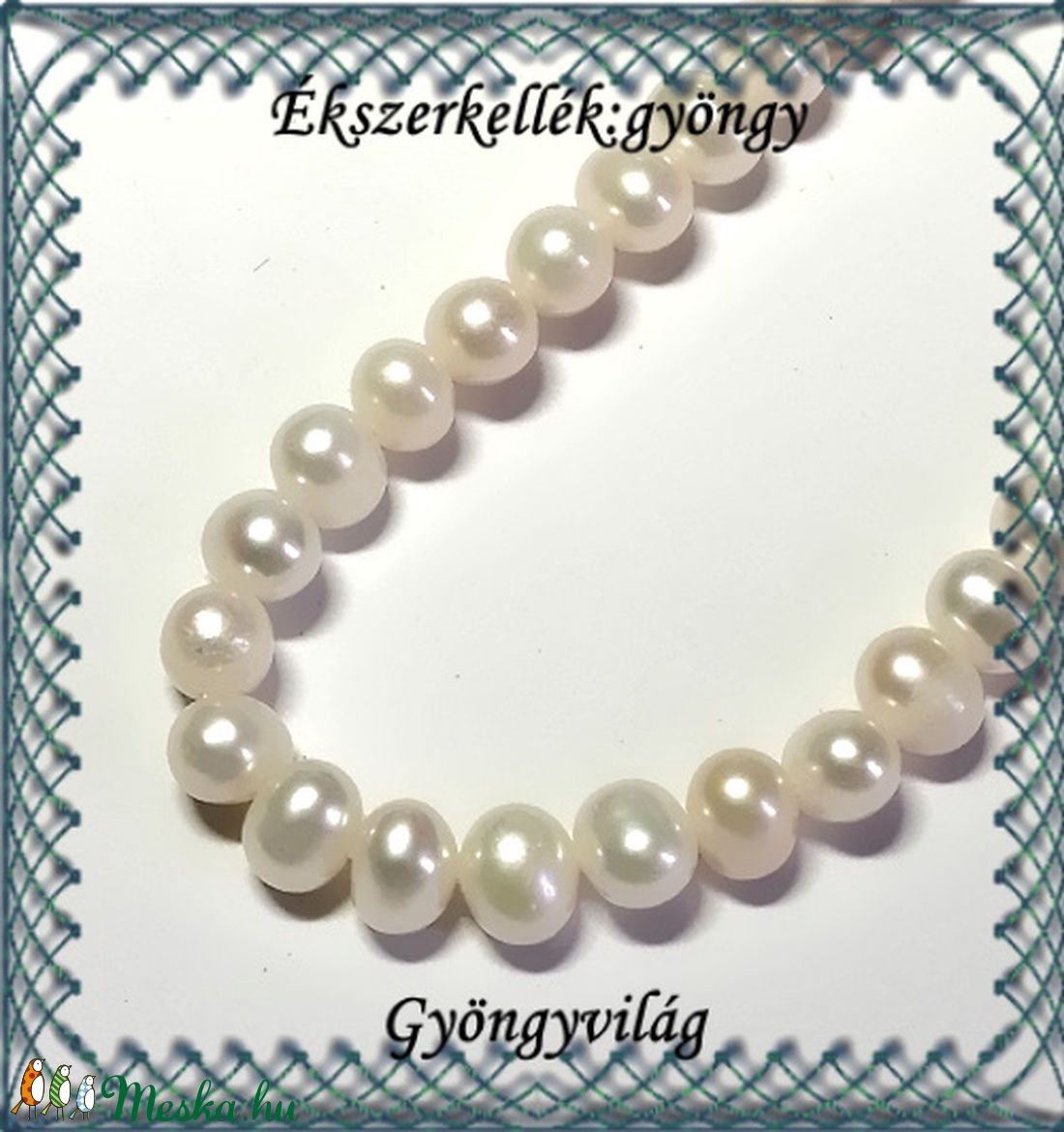 Ékszerkellék: igazgyöngy fűzér GYI-24 5,5-6mm fehér - kellékek & szerszámok - gyöngyfűzés kellékek - igazgyöngy - Meska.hu Ékszerkellék: igazgyöngy fűzér GYI-24 5,5-6mm fehér - kellékek & szerszámok - gyöngyfűzés kellékek - igazgyöngy - Meska.hu
