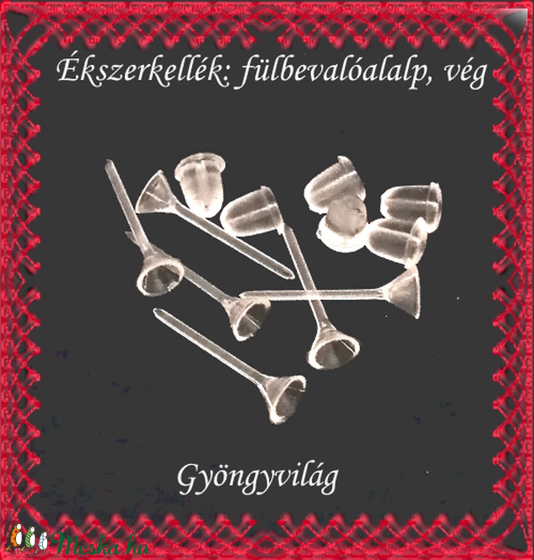 Ékszerkellék: fülbevaló alap BFK-SZ 01-4 mm 20pár/cs - kellékek & szerszámok - ékszerkellék - fülbevaló alap - Meska.hu Ékszerkellék: fülbevaló alap BFK-SZ 01-4 mm 20pár/cs - kellékek & szerszámok - ékszerkellék - fülbevaló alap - Meska.hu