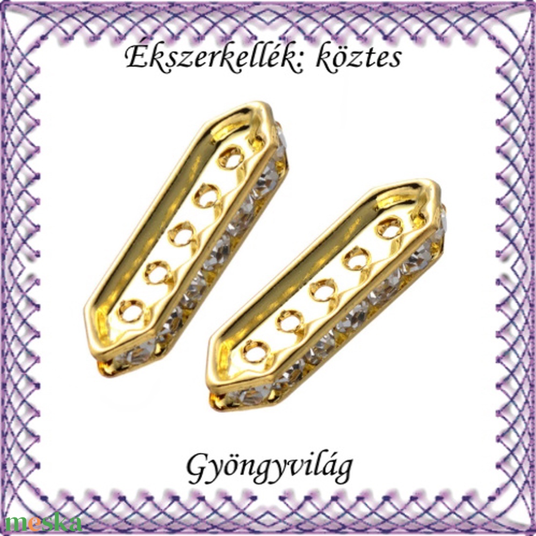 Ékszerkellék: köztes / díszítőelem / gyöngy BKÖ 5S 03-35a 5db - kellékek & szerszámok - gyöngyfűzés kellékek - fém köztesek - Meska.hu Ékszerkellék: köztes / díszítőelem / gyöngy BKÖ 5S 03-35a 5db - kellékek & szerszámok - gyöngyfűzés kellékek - fém köztesek - Meska.hu
