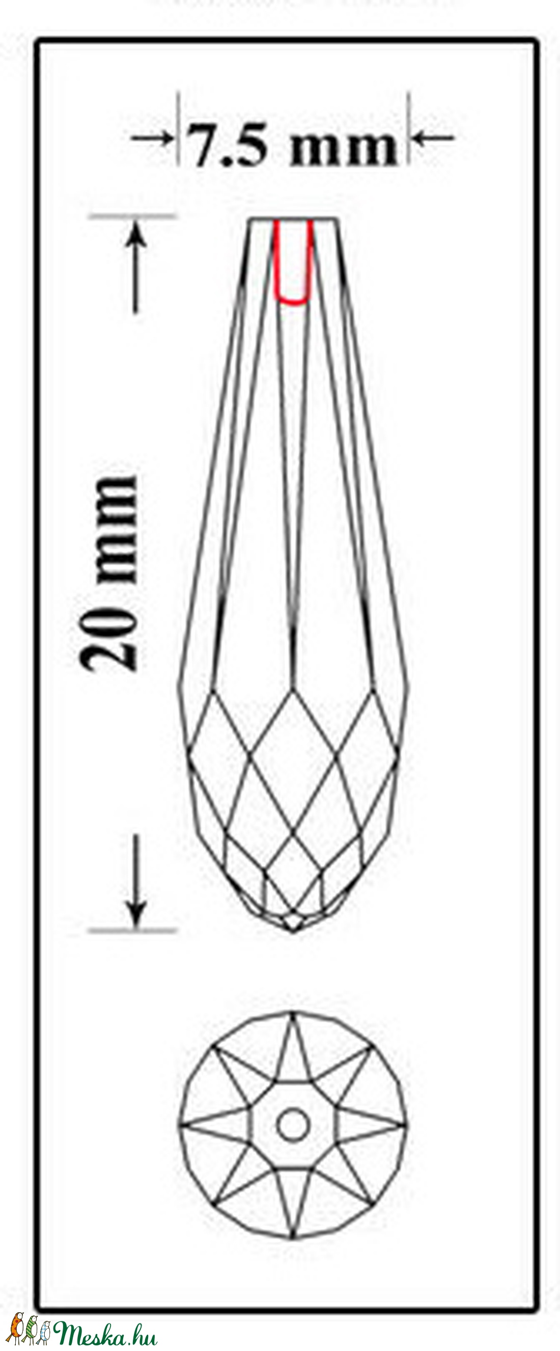 Ékszerkellék: Swarovski kristály csepp 20mm-es medál több színben 6530 - kellékek & szerszámok - gyöngyfűzés kellékek - swarovski kristályok - Meska.hu Ékszerkellék: Swarovski kristály csepp 20mm-es medál több színben 6530 - kellékek & szerszámok - gyöngyfűzés kellékek - swarovski kristályok - Meska.hu