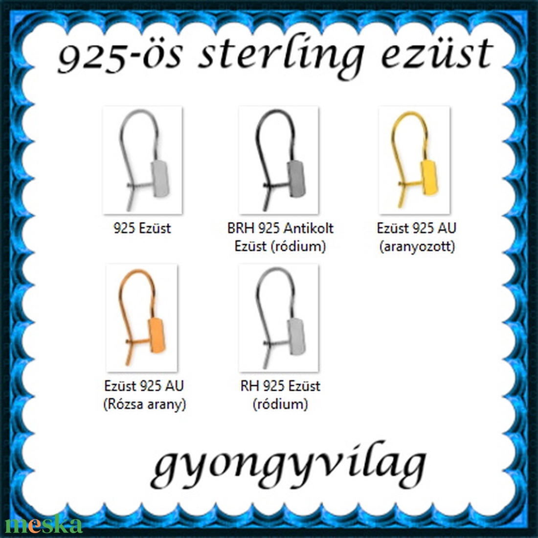 925-ös sterling ezüst ékszerkellék: fülbevalóalap biztonsági kapoccsal EFK K 27 - kellékek & szerszámok - ékszerkellék - fülbevaló alap - Meska.hu 925-ös sterling ezüst ékszerkellék: fülbevalóalap biztonsági kapoccsal EFK K 27 - kellékek & szerszámok - ékszerkellék - fülbevaló alap - Meska.hu