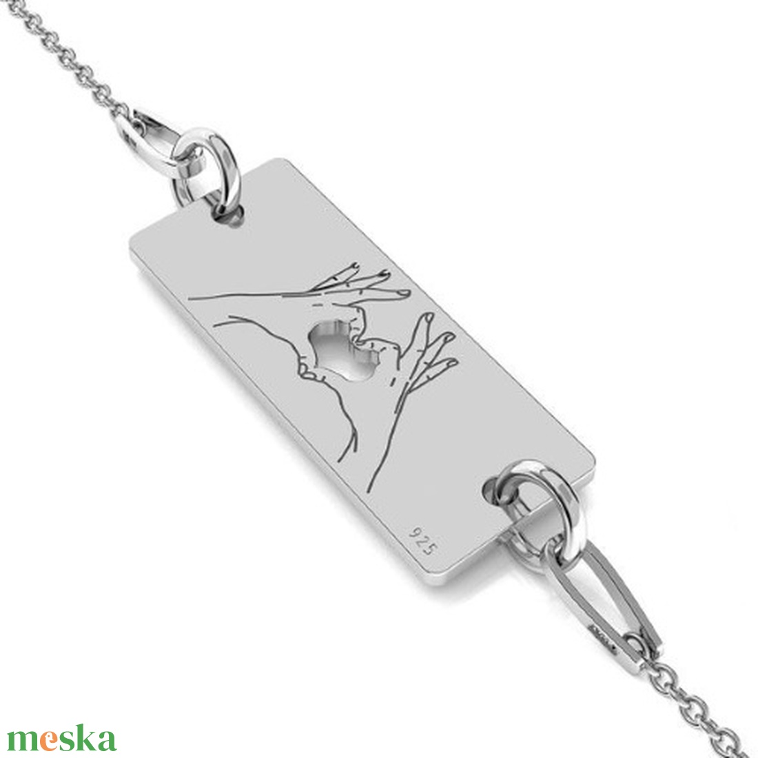 925-ös sterling ezüst ékszerkellék: gravírozható lap EGL 01e - gyöngy, ékszerkellék - fém köztesek - Meska.hu 925-ös sterling ezüst ékszerkellék: gravírozható lap EGL 01e - gyöngy, ékszerkellék - fém köztesek - Meska.hu