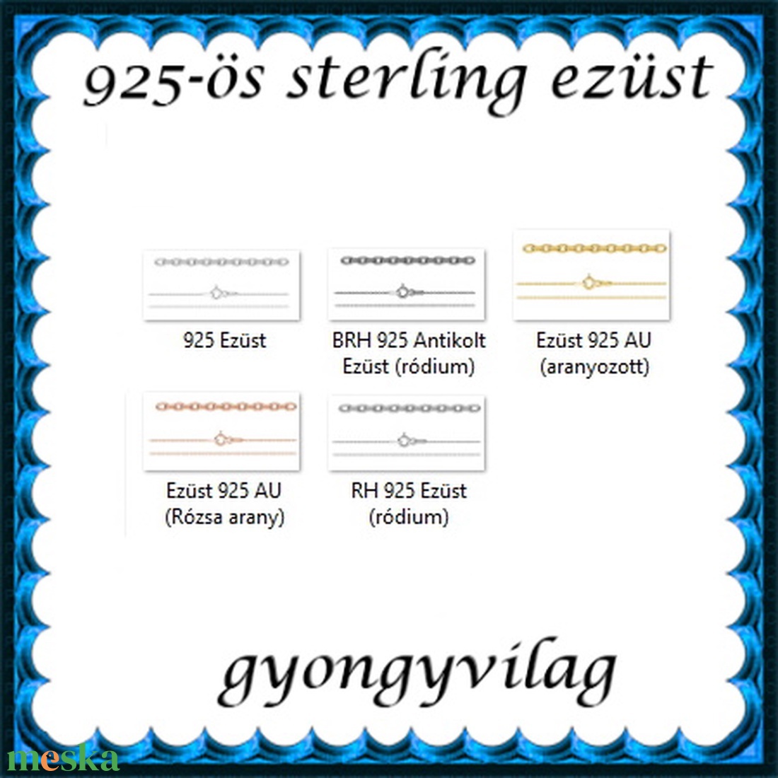 Ékszerek-karkötők: 925-ös sterling ezüst karkötő SSZ-EÜK 05-18-1a - ékszer - nyaklánc - medál nélküli nyaklánc - Meska.hu Ékszerek-karkötők: 925-ös sterling ezüst karkötő SSZ-EÜK 05-18-1a - ékszer - nyaklánc - medál nélküli nyaklánc - Meska.hu