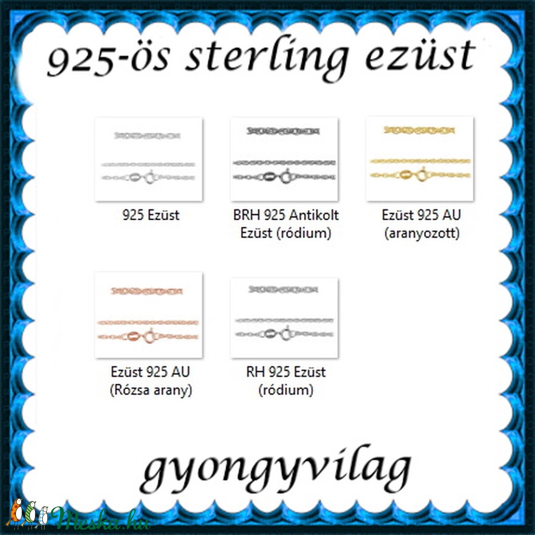 Ékszerek-nyakláncok: 925-ös sterling ezüst lánc SSZ-EÜL 07-42-1,55 e - ékszer - nyaklánc - medál nélküli nyaklánc - Meska.hu Ékszerek-nyakláncok: 925-ös sterling ezüst lánc SSZ-EÜL 07-42-1,55 e - ékszer - nyaklánc - medál nélküli nyaklánc - Meska.hu