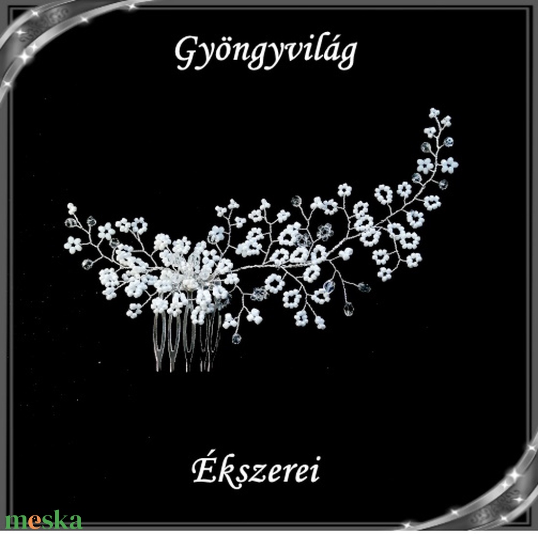 Ékszerek-hajdíszek, hajcsatok: Esküvői, menyasszonyi, alkalmi hajdísz S-H-FÉ05e - esküvő - hajdísz - fésűs hajdísz - Meska.hu Ékszerek-hajdíszek, hajcsatok: Esküvői, menyasszonyi, alkalmi hajdísz S-H-FÉ05e - esküvő - hajdísz - fésűs hajdísz - Meska.hu