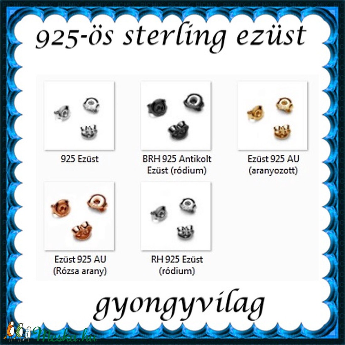 925-ös sterling ezüst ékszerkellék: fülbevalóalap bedugós EFK B 27-5,3r vég - kellékek & szerszámok - gyöngyfűzés kellékek - egyéb alkatrész - Meska.hu 925-ös sterling ezüst ékszerkellék: fülbevalóalap bedugós EFK B 27-5,3r vég - kellékek & szerszámok - gyöngyfűzés kellékek - egyéb alkatrész - Meska.hu