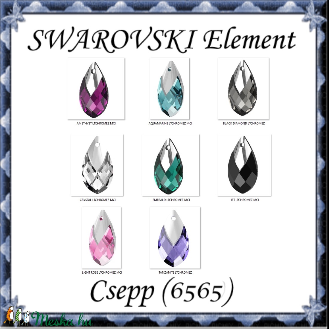 Ékszerkellék: Swarovski kristály csepp 18mm-es medál több színben SW6565-18 - kellékek & szerszámok - gyöngyfűzés kellékek - swarovski kristályok - Meska.hu Ékszerkellék: Swarovski kristály csepp 18mm-es medál több színben SW6565-18 - kellékek & szerszámok - gyöngyfűzés kellékek - swarovski kristályok - Meska.hu