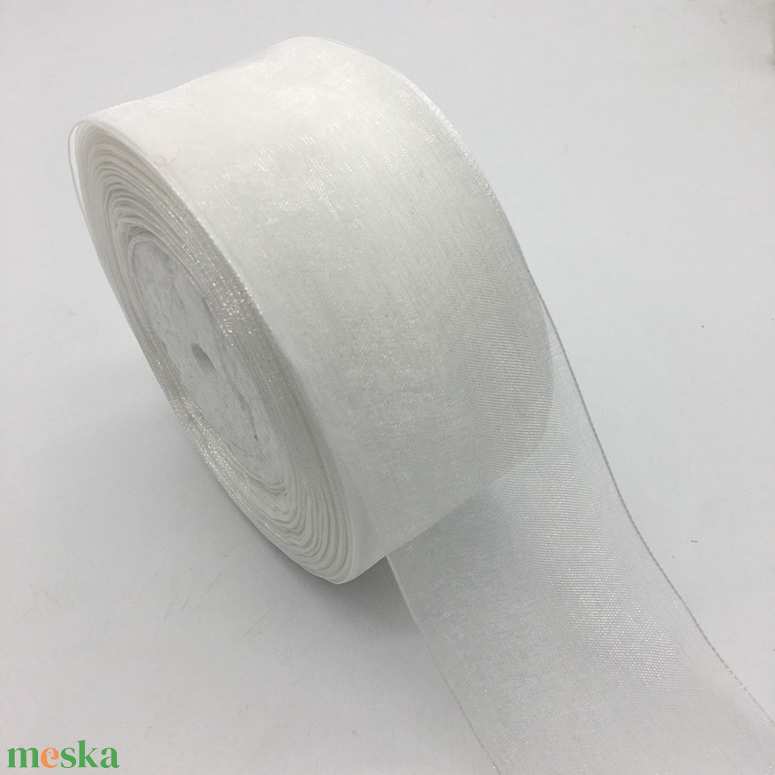 Egyéb kreatív kellékek: organza szalag EK-CSSZ-O 02-50 - méteráru - Meska.hu Egyéb kreatív kellékek: organza szalag EK-CSSZ-O 02-50 - méteráru - Meska.hu