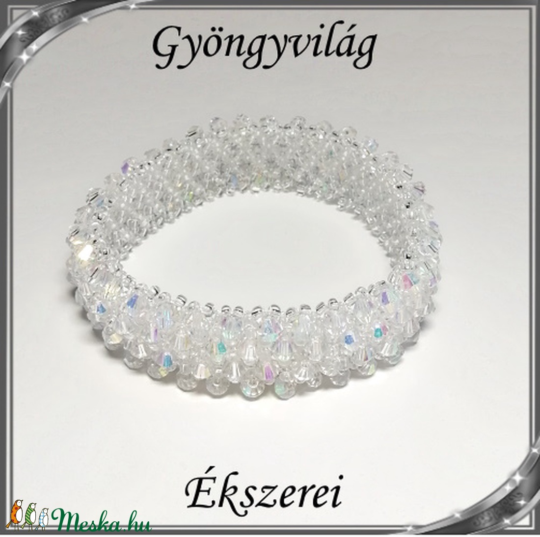 Capriccho 4 soros fűzött kristály karkötő SKCA-K04-2 - ékszer - karkötő - gyöngyös karkötő - Meska.hu Capriccho 4 soros fűzött kristály karkötő SKCA-K04-2 - ékszer - karkötő - gyöngyös karkötő - Meska.hu