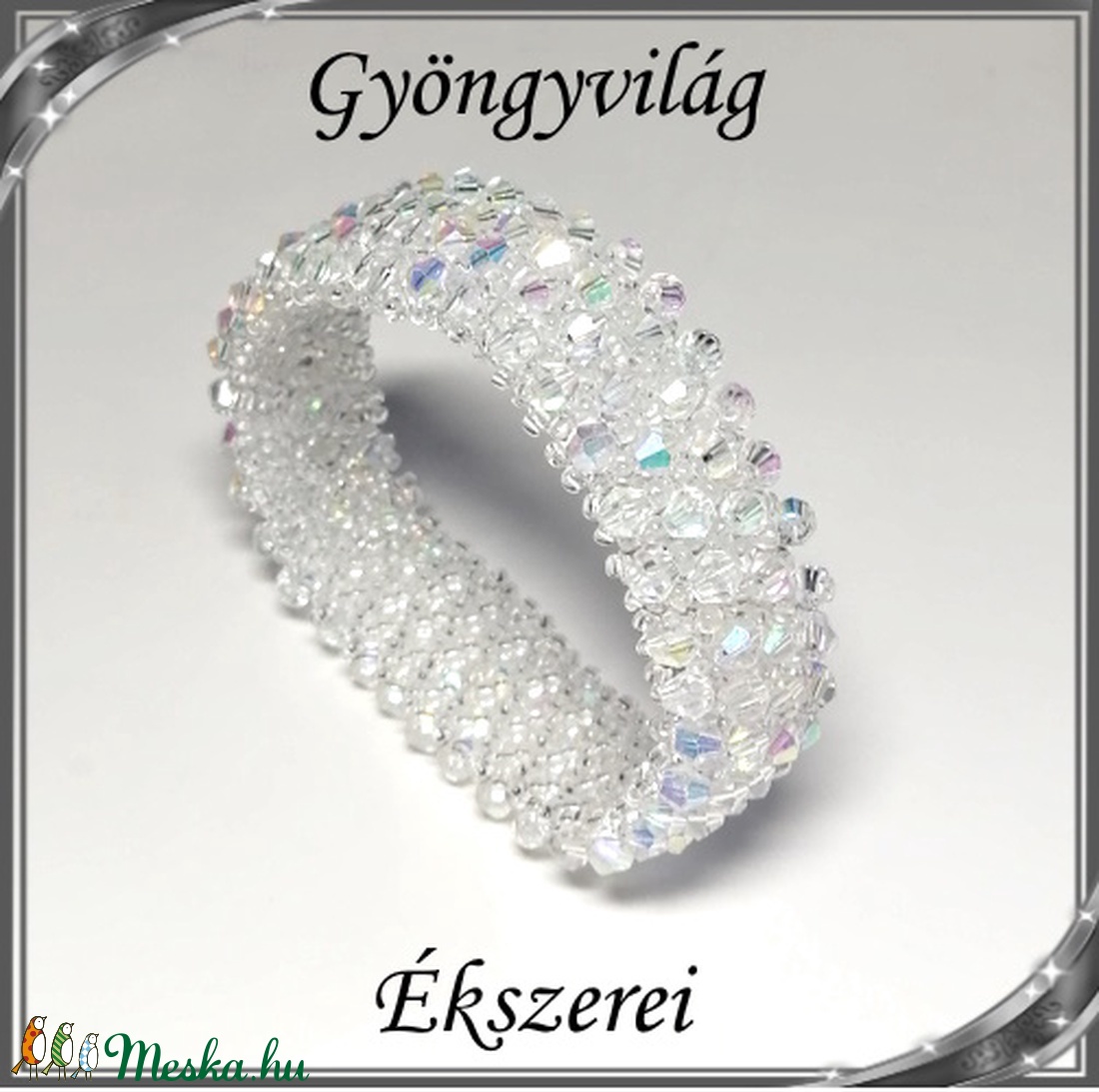 Capriccho 4 soros fűzött kristály karkötő SKCA-K04-2 - ékszer - karkötő - gyöngyös karkötő - Meska.hu Capriccho 4 soros fűzött kristály karkötő SKCA-K04-2 - ékszer - karkötő - gyöngyös karkötő - Meska.hu