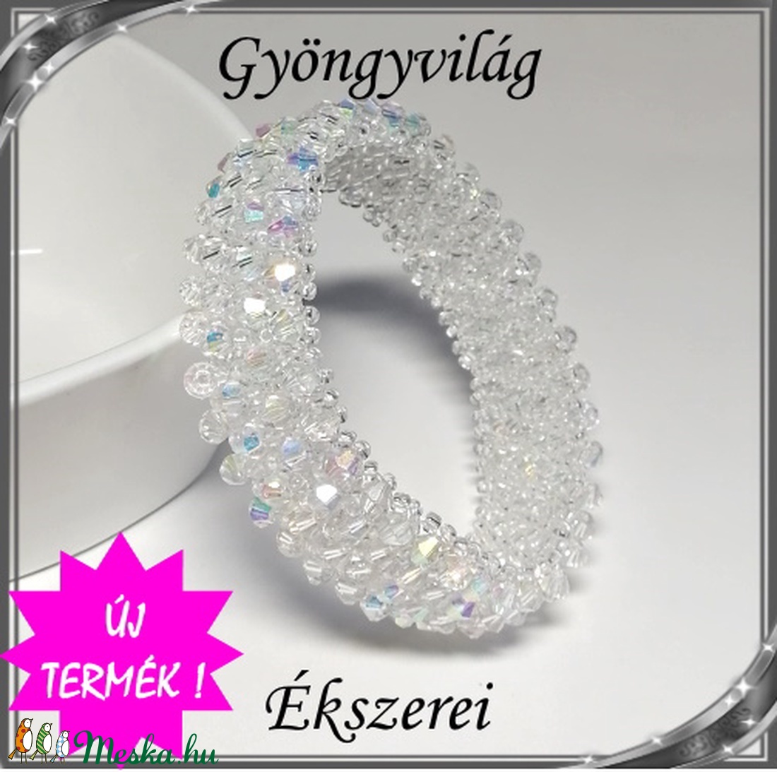 Capriccho 4 soros fűzött kristály karkötő SKCA-K04-2 - ékszer - karkötő - gyöngyös karkötő - Meska.hu Capriccho 4 soros fűzött kristály karkötő SKCA-K04-2 - ékszer - karkötő - gyöngyös karkötő - Meska.hu