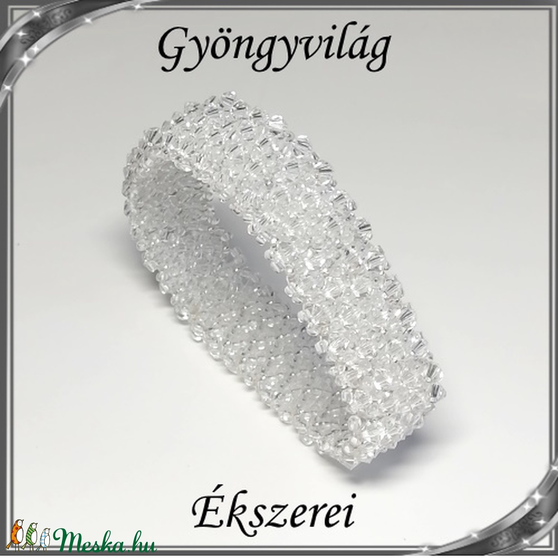 Capriccho 4 soros fűzött swarovski karkötő SK-CA-SW01-4 - ékszer - karkötő - széles karkötő - Meska.hu Capriccho 4 soros fűzött swarovski karkötő SK-CA-SW01-4 - ékszer - karkötő - széles karkötő - Meska.hu