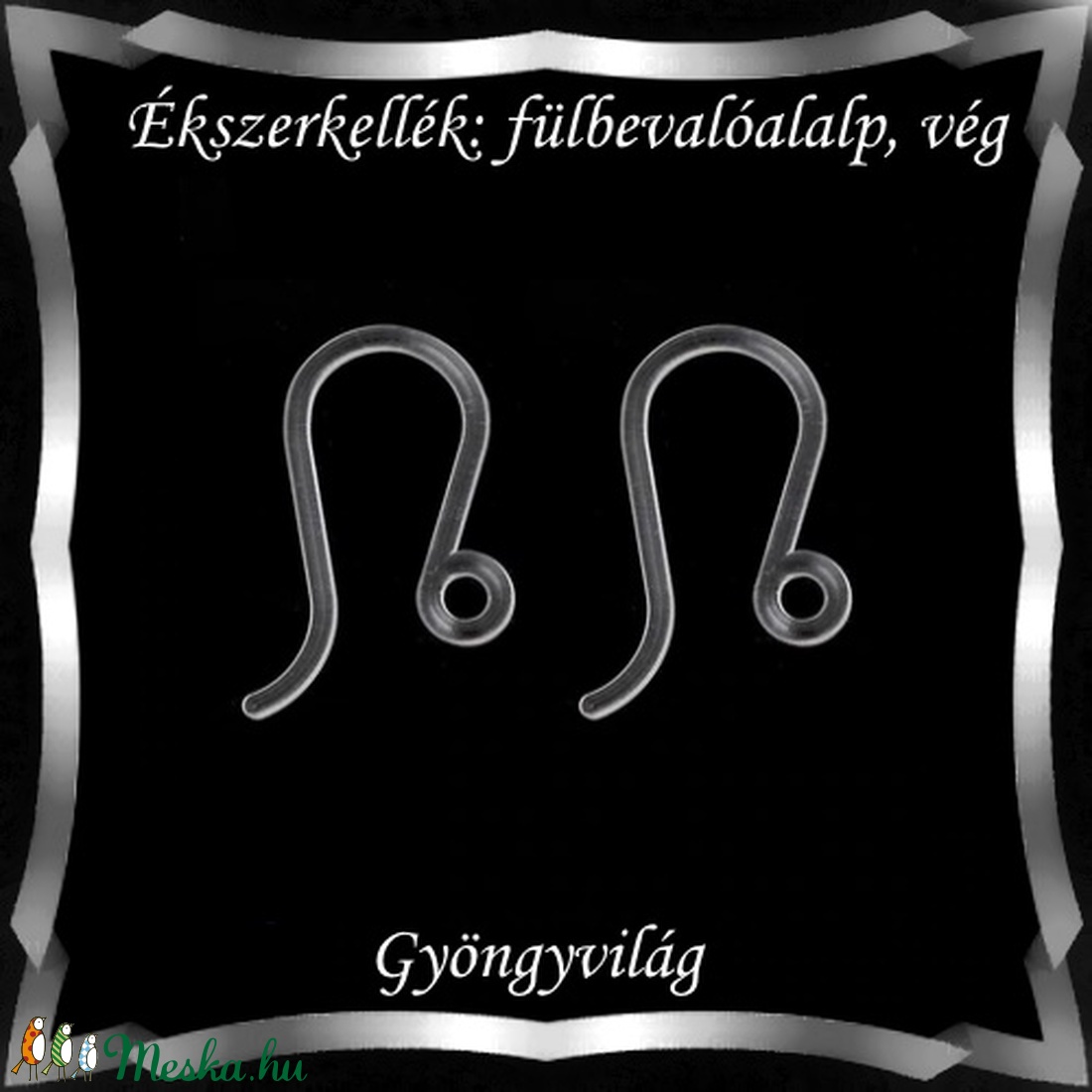 Ékszerkellék: fülbevaló alap BFK-SZ10 13 20pár/cs - kellékek & szerszámok - gyöngyfűzés kellékek - egyéb alkatrész - Meska.hu Ékszerkellék: fülbevaló alap BFK-SZ10 13 20pár/cs - kellékek & szerszámok - gyöngyfűzés kellékek - egyéb alkatrész - Meska.hu