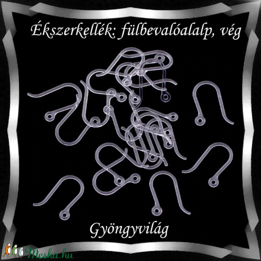 Ékszerkellék: fülbevaló alap BFK-SZ10 13 20pár/cs - kellékek & szerszámok - gyöngyfűzés kellékek - egyéb alkatrész - Meska.hu Ékszerkellék: fülbevaló alap BFK-SZ10 13 20pár/cs - kellékek & szerszámok - gyöngyfűzés kellékek - egyéb alkatrész - Meska.hu
