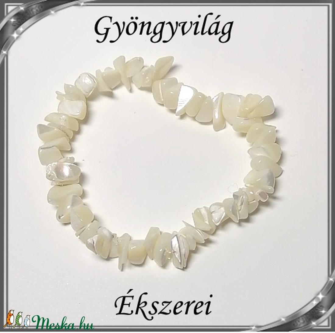 Ásvány chips nyaklánc-karkötő szett, ezüstözött kapoccsal SSZEB-ÁS03 White Jade - ékszer - ékszerszett - Meska.hu Ásvány chips nyaklánc-karkötő szett, ezüstözött kapoccsal SSZEB-ÁS03 White Jade - ékszer - ékszerszett - Meska.hu