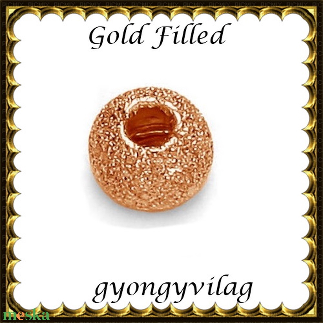 925-ös sterling ezüst ékszerkellék: köztes/gyöngy/díszitőelem EKÖ 34 3mm  rg - kellékek & szerszámok - gyöngyfűzés kellékek - fém köztesek - Meska.hu