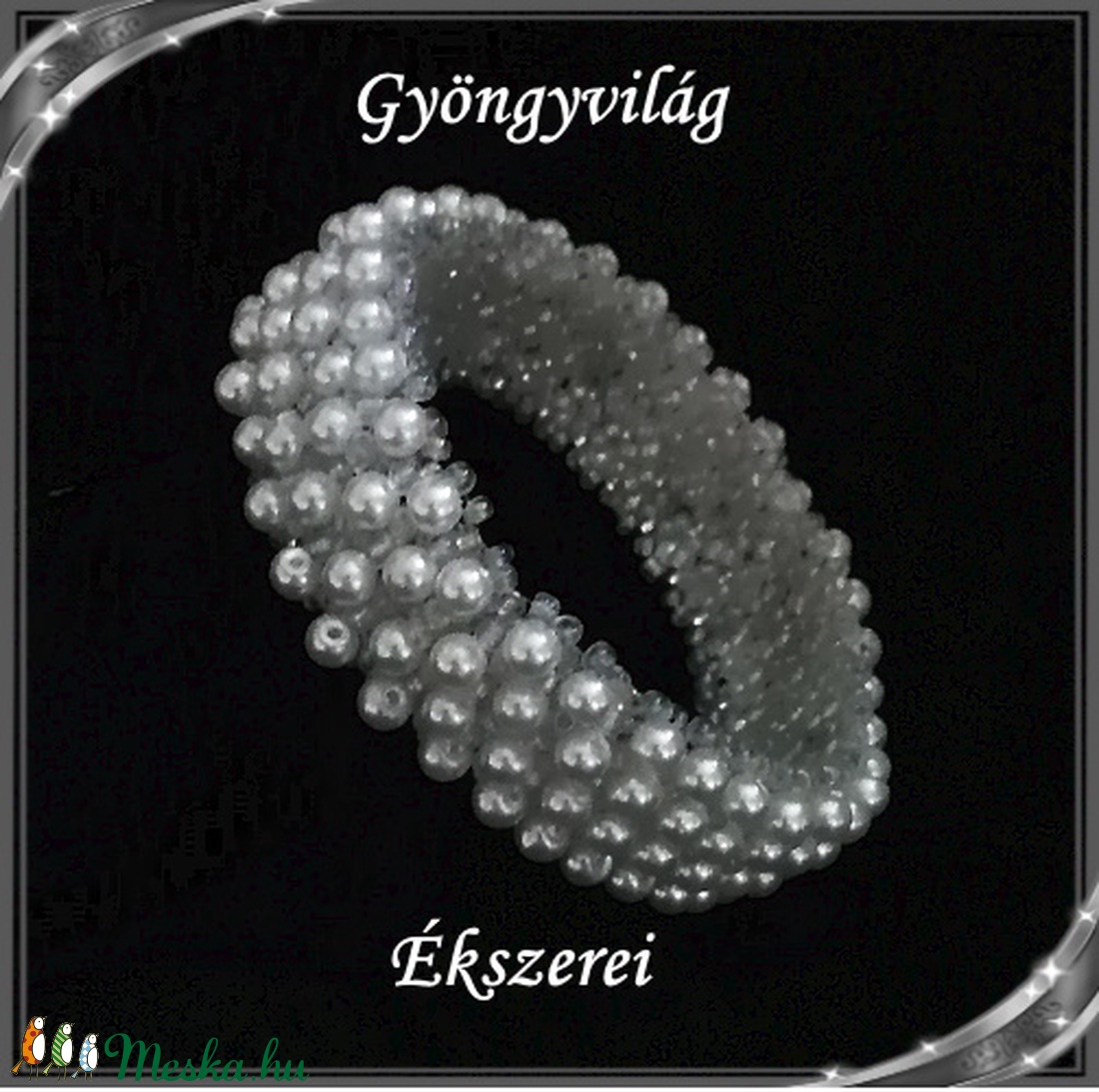 Capriccho 4 soros fűzött tekla karkötő SKCA-T4-1 - ékszer - karkötő - széles karkötő - Meska.hu Capriccho 4 soros fűzött tekla karkötő SKCA-T4-1 - ékszer - karkötő - széles karkötő - Meska.hu