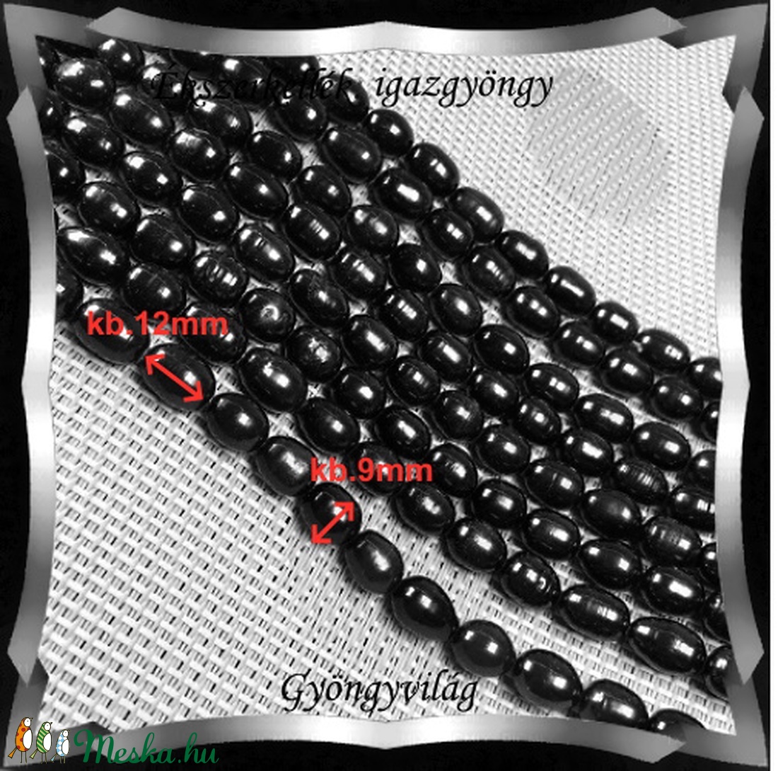 Gyöngyök: igazgyöngy/fűzér GYI-87 12mm fekete - kellékek & szerszámok - gyöngyfűzés kellékek - igazgyöngy - Meska.hu Gyöngyök: igazgyöngy/fűzér GYI-87 12mm fekete - kellékek & szerszámok - gyöngyfűzés kellékek - igazgyöngy - Meska.hu